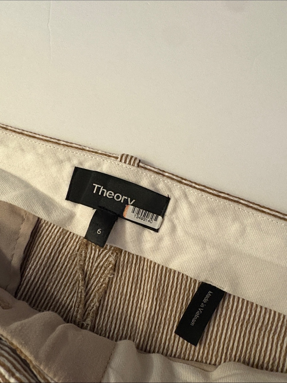 Treeca 4 Theory pants. Size 6 - Picture 4 of 8